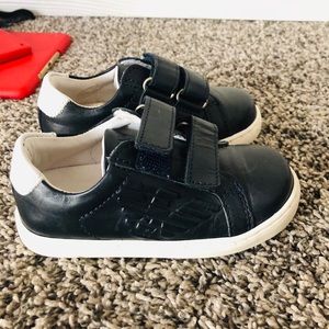 Armani Velcro toddler shoes